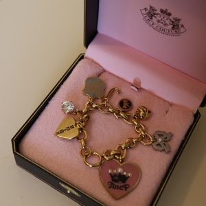 Juicy Couture, chunky charm bracelet